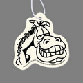 Paper Air Freshener - Horse Face Smiling Tag W/ Tab (Cartoon)